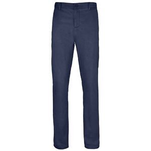 SOLS Mens Jared Stretch Slim Suit Trousers / French Navy